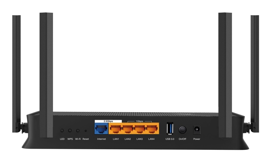 TP-Link Archer BE3600 Router Wireless Wi-Fi 7 Dual-band 2.5 Gigabit Ethernet Nero