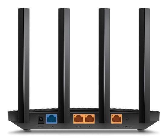 TP-Link Archer AX17 Router Wi-Fi 6 Dual Band fino a 1,5 Gbps, 3 porte Ethernet, Nero