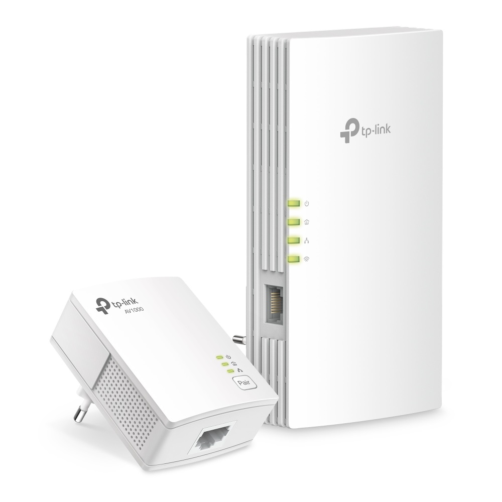 TP-Link TL-WPA7817 KIT Adattatore di Rete PowerLine 1000 Mbit/s Wi-Fi 6 Dual-Band Gigabit Ethernet Bianco