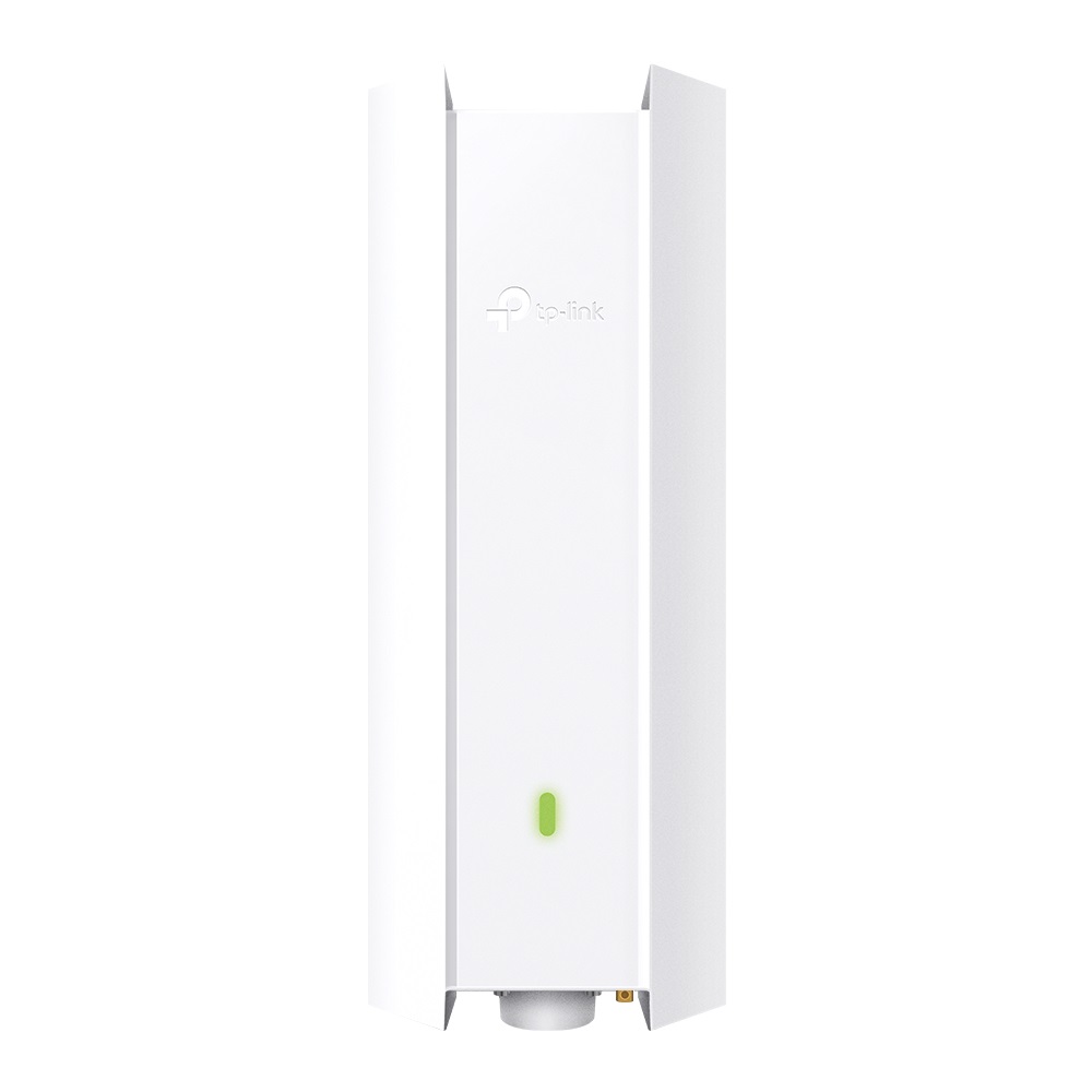 TP-Link Omada EAP623-Outdoor HD Access Point Wi-Fi 6 AX1800 Dual-Band Bianco, 1800 Mbit/s, Supporto Power over Ethernet (PoE), Impermeabile IP67