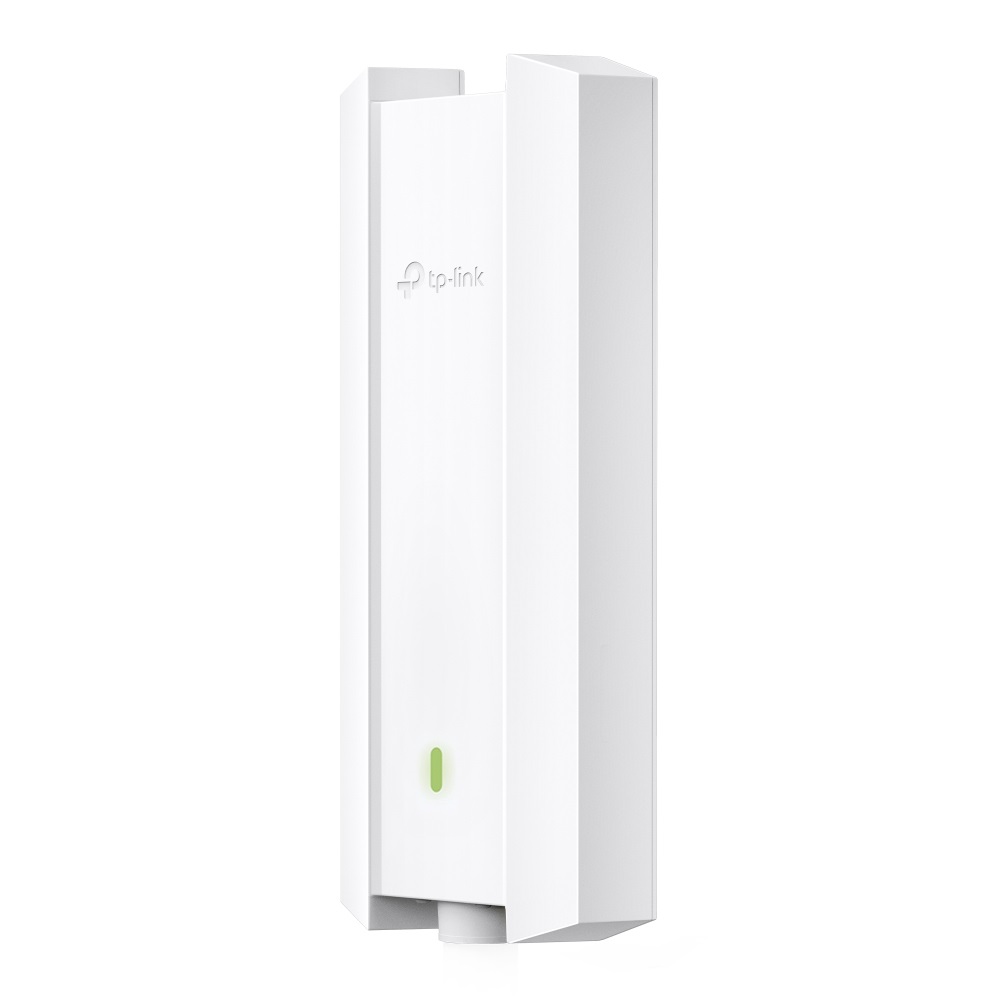 TP-Link Omada EAP623-Outdoor HD Access Point Wi-Fi 6 AX1800 Dual-Band Bianco, 1800 Mbit/s, Supporto Power over Ethernet (PoE), Impermeabile IP67
