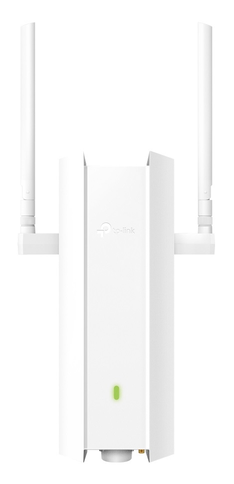 TP-Link Omada EAP625-Outdoor HD Access Point WiFi 6 AX1800, 1800 Mbit/s, Dual Band, Supporto Power over Ethernet (PoE), Bianco