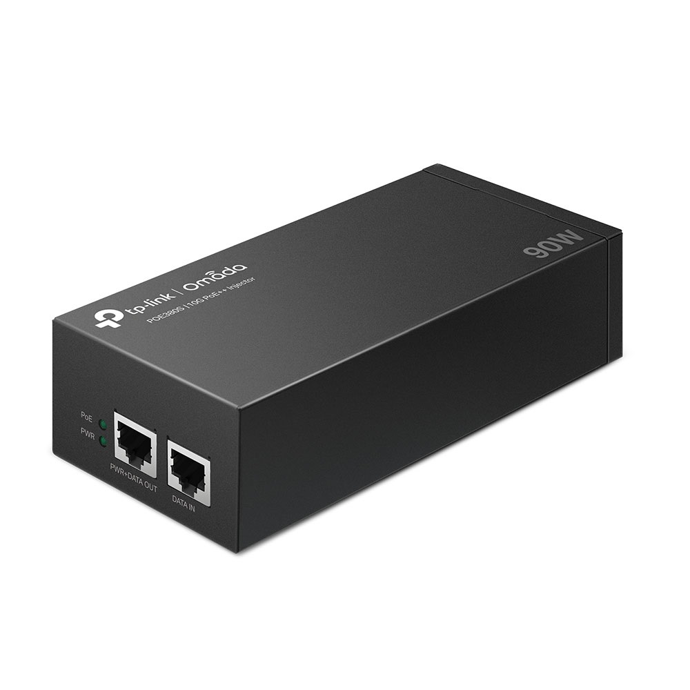 TP-Link Omada POE380S Adattatore PoE e Iniettore 10 Gigabit Ethernet con Potenza Fino a 90W