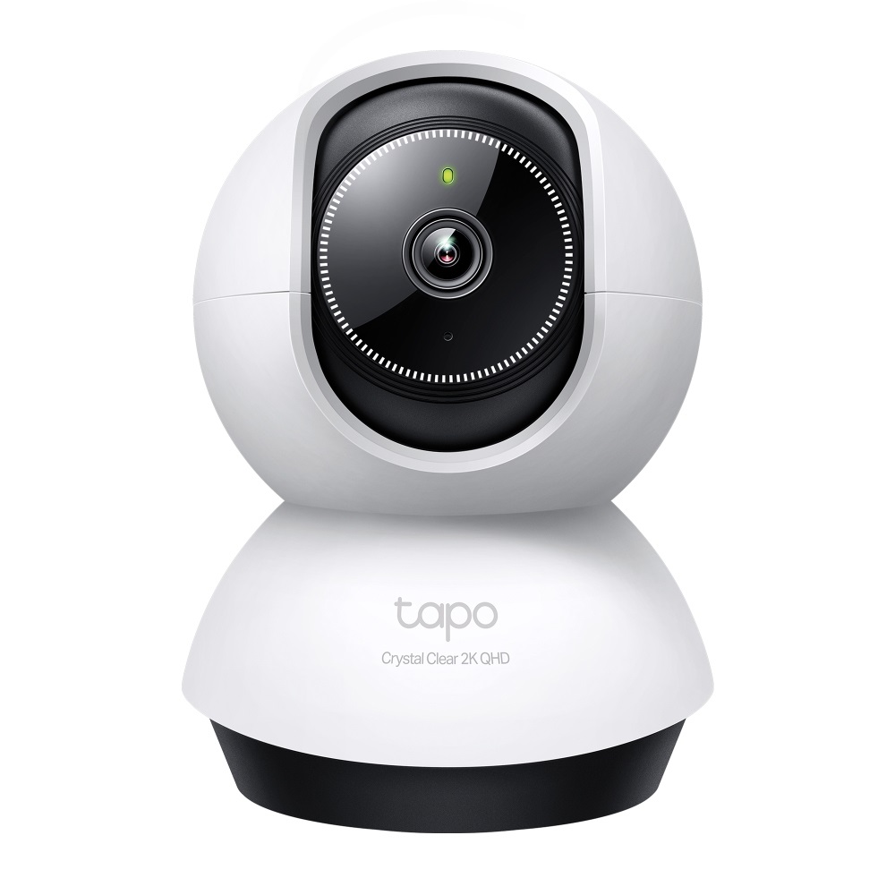 TP-Link TC72 Telecamera di Sicurezza IP 2K QHD Pan/Tilt Wireless con Audio Bidirezionale e Rilevamento AI - Interno, 2560 x 1440 Pixel, Rotazione 360°