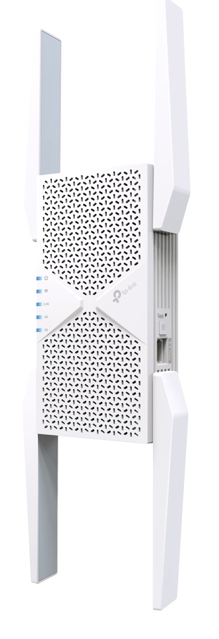 TP-Link RE655BE Ripetitore WiFi 7 Tri-band 9300 Mbps con Porta 2.5G Ethernet e 4 Antenne Esterne