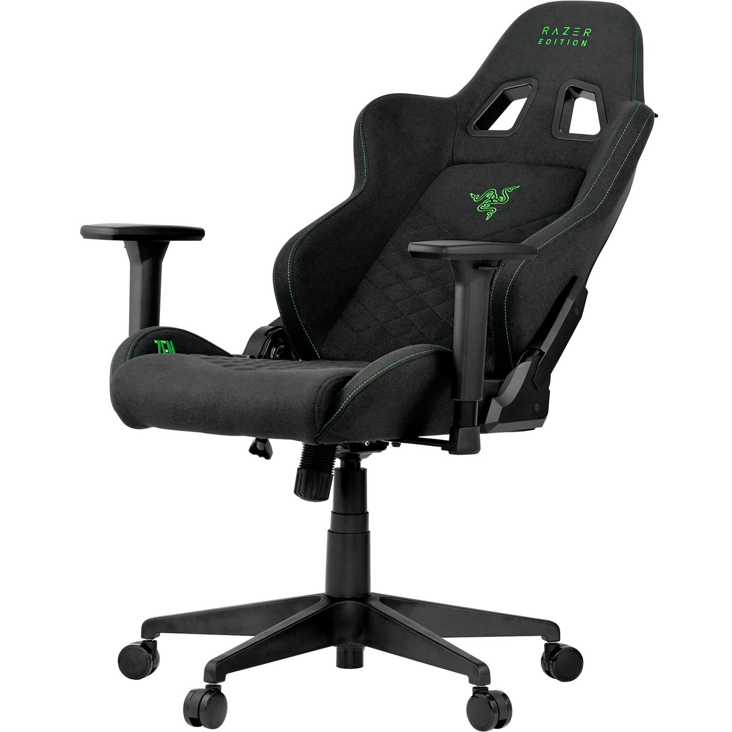 Razer Tarok Natrix Cloth - Sedia Gaming Ergonomica in Tessuto Traspirante con Design Nero e Verde