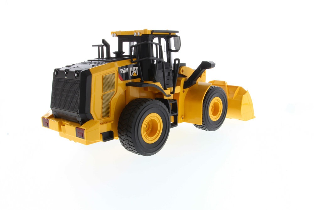 Carrera CAT 950M Wheel Loader Modellino Radiocomandato 1:24 con Caricatore Frontale e Licenza Ufficiale CAT