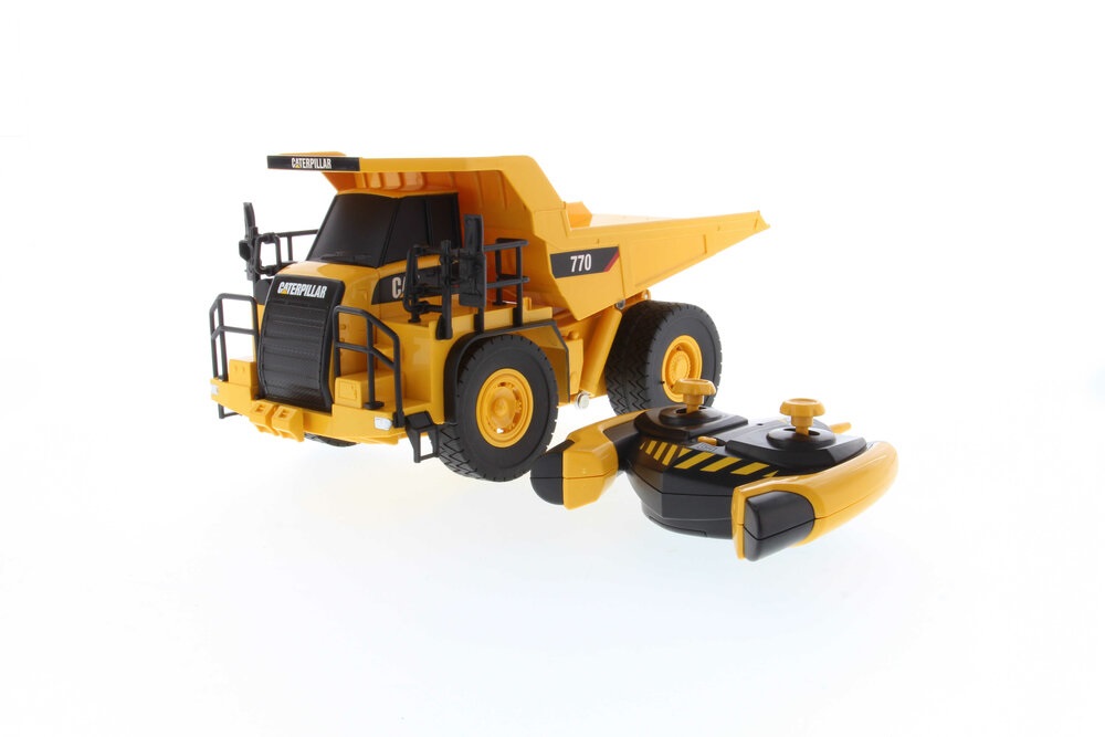 Carrera Escavatore a Ruote CAT 950m RC 2.4GHz Scala 1:35 con Movimento del Corpo di Scarico
