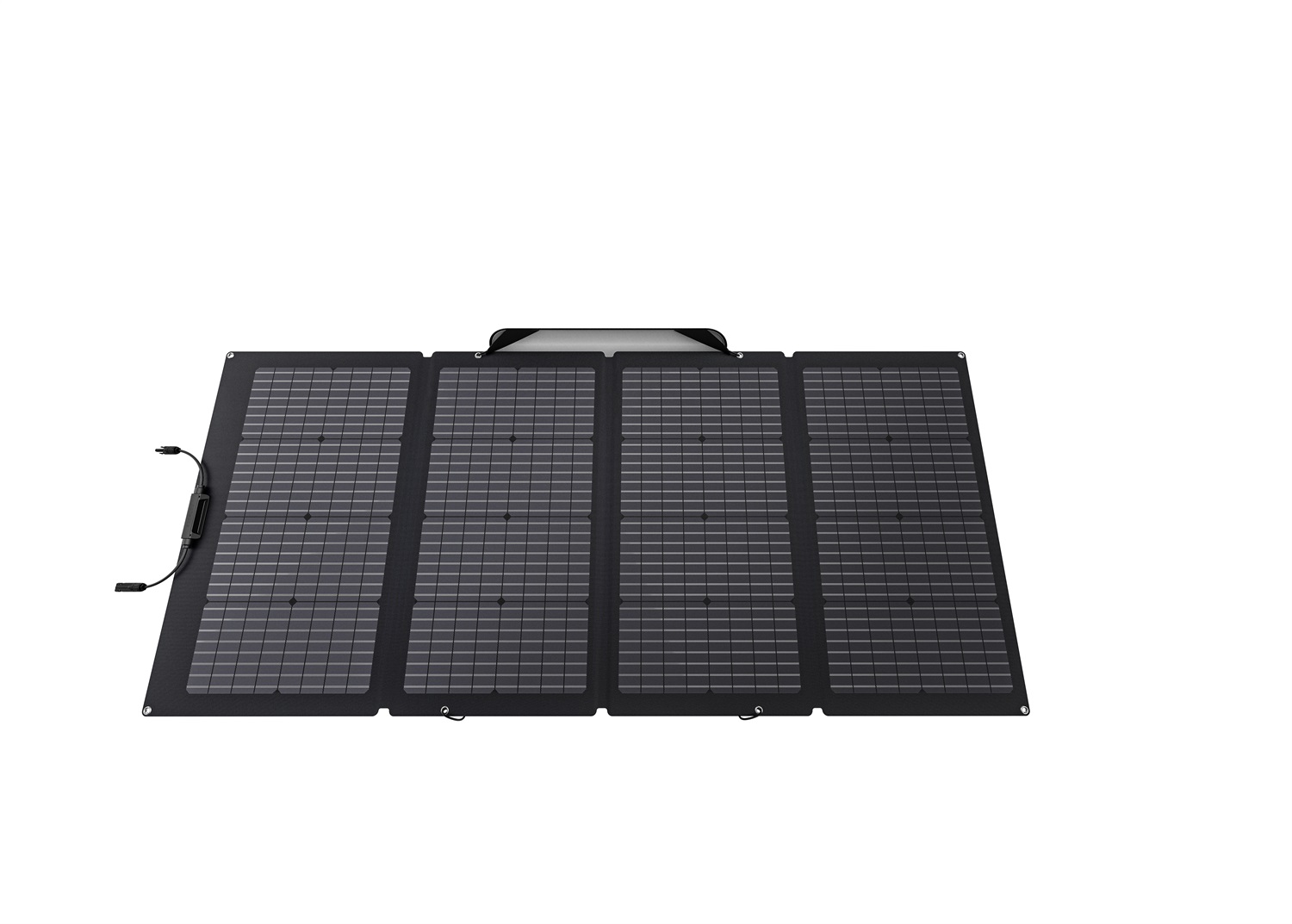 EcoFlow Pannello Solare Bifacciale Pieghevole 220W - Nero/Grigio, Alta Efficienza 23%, Design Portatile