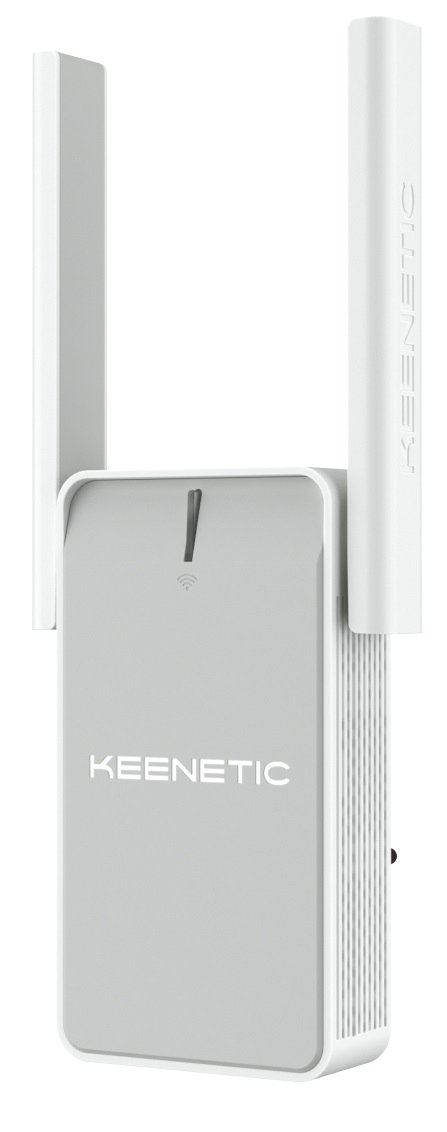 Keenetic Buddy 6 Extender Wi-Fi 6 AX3000 con Tecnologia Mesh, 1 Porta Gigabit Ethernet, Velocità Fino a 2402 Mbps