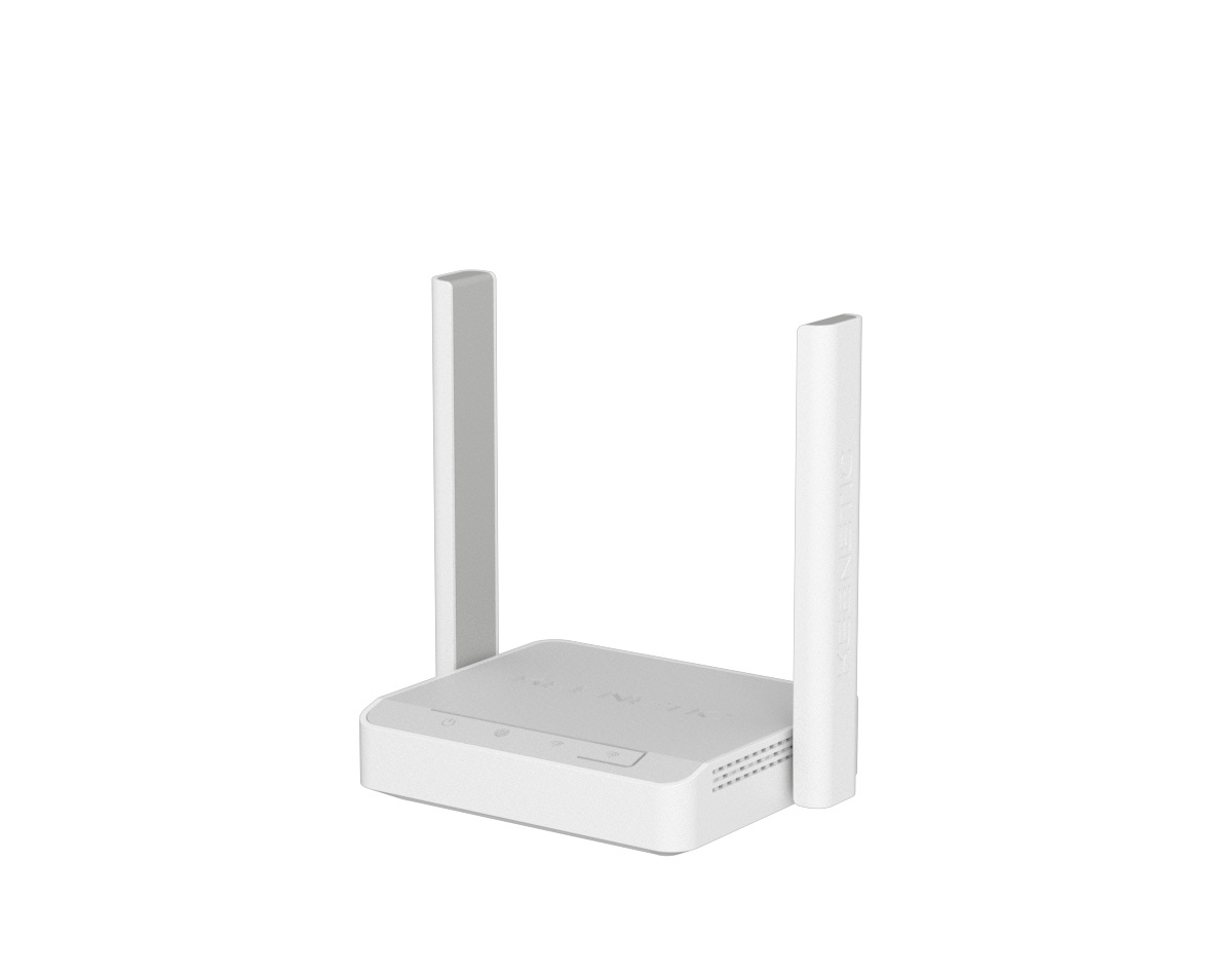 Keenetic Carrier Router Wi-Fi 5 Mesh AC1200 KN-1721 con Smart Switch a 3 Porte (3x100 Mbps), Porta USB, VPN e Controllo Parentale