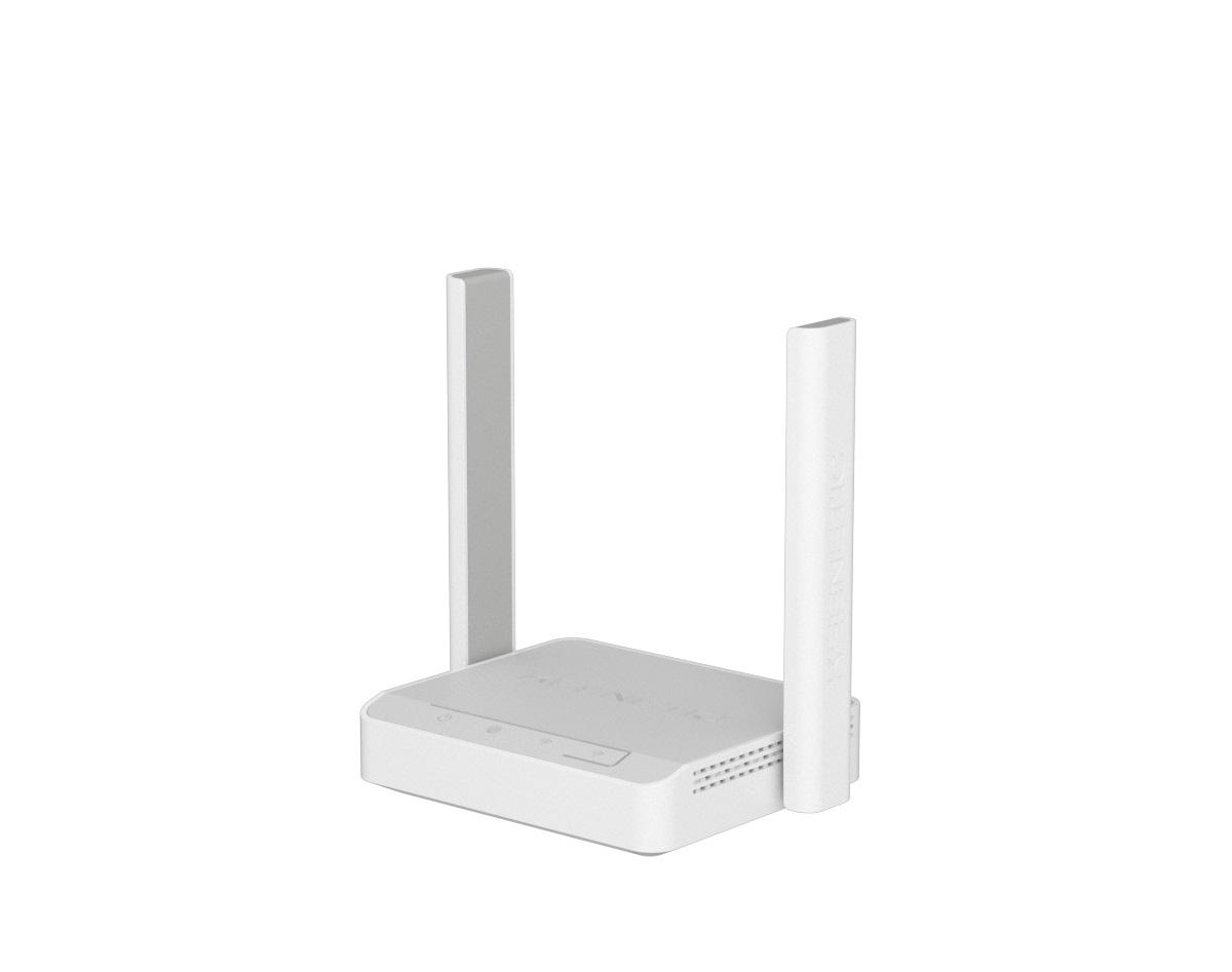 Keenetic Carrier Router Wi-Fi 5 Mesh AC1200 KN-1721 con Smart Switch a 3 Porte (3x100 Mbps), Porta USB, VPN e Controllo Parentale