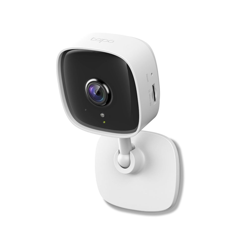 TP-Link TC60 Telecamera di Sicurezza IP Wireless Interna Full HD 1080p Cubo con Visione Notturna fino a 8 metri - Montaggio Scrivania/Parete