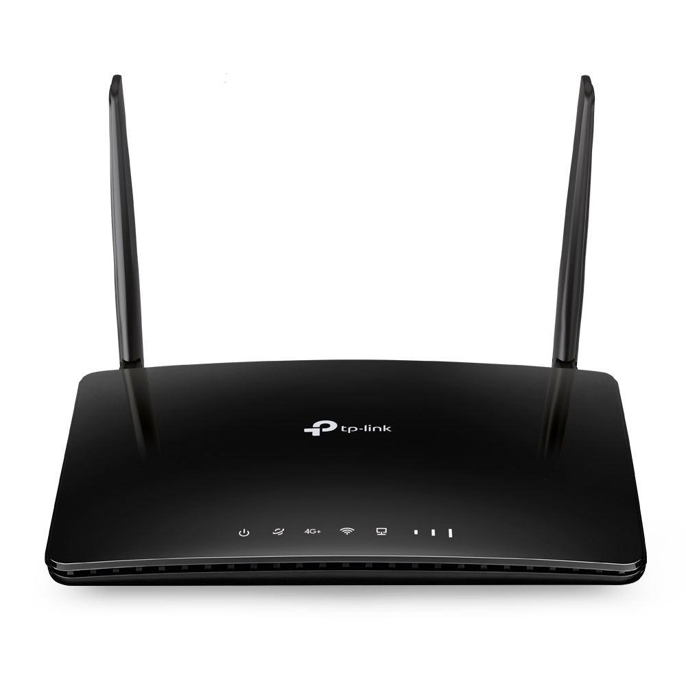 TP-Link Archer MR500 Router 4G LTE AC1200 Wireless Dual Band (2.4 GHz/5 GHz) fino a 300Mbps con Gigabit Ethernet e SIM Slot - Nero