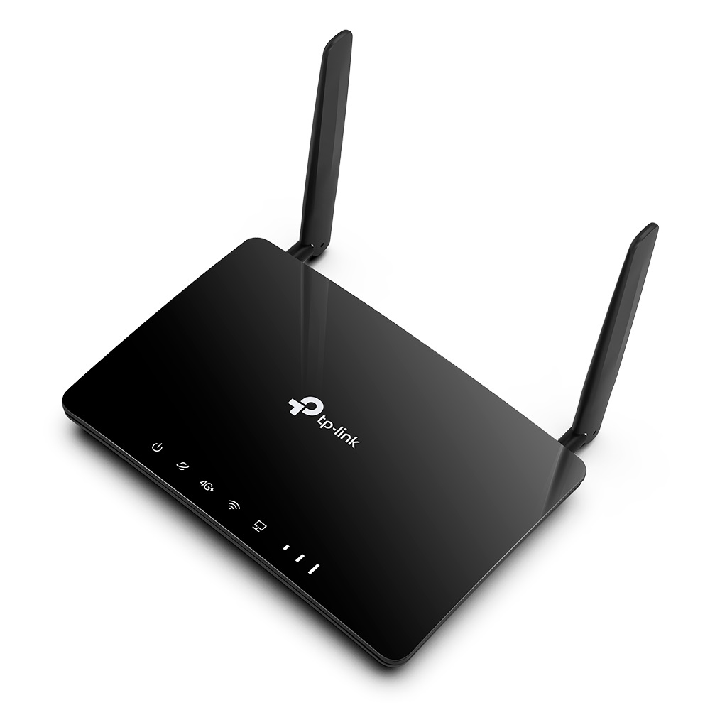 TP-Link Archer MR500 Router 4G LTE AC1200 Wireless Dual Band (2.4 GHz/5 GHz) fino a 300Mbps con Gigabit Ethernet e SIM Slot - Nero