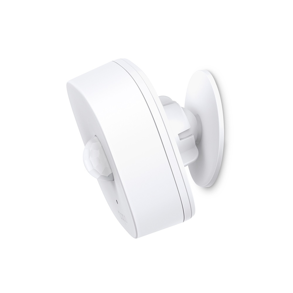 TP-Link Tapo T100 Sensore di Movimento Intelligente Wireless Bianco, Rilevamento fino a 7m, Angolo 120°, Montaggio Soffitto/Muro