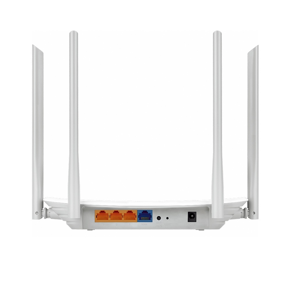 TP-Link EC220-G5 Router Wireless Gigabit Ethernet Dual-band Wi-Fi 5 (2.4 GHz/5 GHz) Bianco - Router da Tavolo