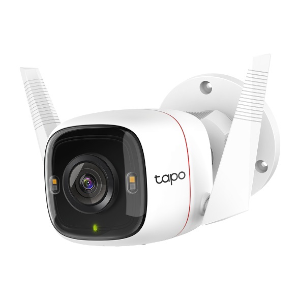 TP-Link Tapo C320WS Telecamera di Sicurezza IP 2K QHD 4MP Wireless Interno ed Esterno con Visione Notturna a Colori, Rilevazione Movimento, Audio Bidirezionale e Compatibilità Alexa
