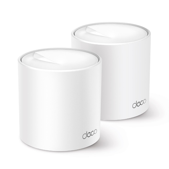 TP-Link Deco X50 (2-pack) Sistema WiFi Mesh Wi-Fi 6 fino a 3000 Mbps Dual-band (2.4 GHz/5 GHz) Bianco