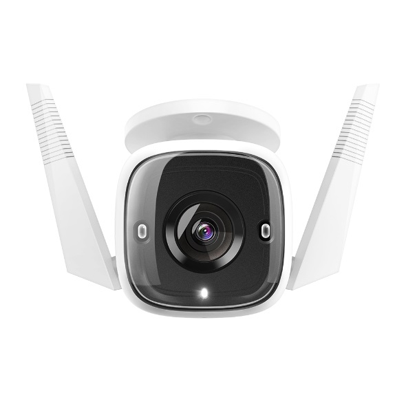 TP-Link Tapo TC65 Telecamera di Sicurezza IP Esterno 3MP con Audio Bidirezionale, Wi-Fi/Ethernet, Montaggio Soffitto/Muro, Protezione IP66