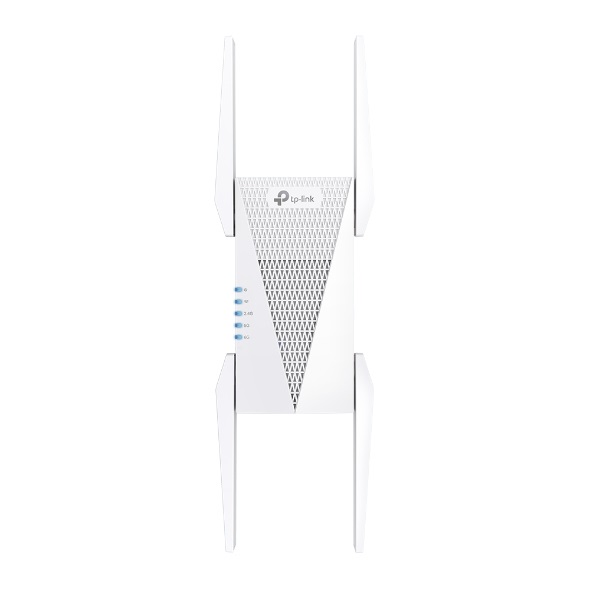 TP-Link RE815XE Ripetitore WiFi 6E AXE5400Mbps Tri-Band (2,4 GHz/5 GHz/6 GHz) Esterno con Roaming Intelligente e EasyMesh