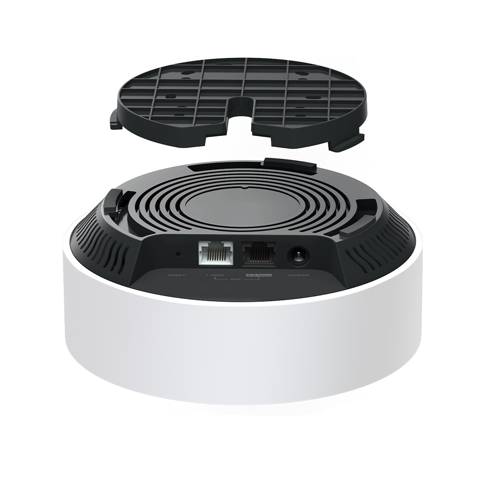 TP-Link DECO X50-PoE (3-PACK) Sistema Mesh Wi-Fi 6 Dual-band (2.4 GHz/5 GHz) AX3000, Copertura Fino a 600 m², Porta Ethernet da 2,5 Gbps, Alimentazione PoE, Compatibile con Alexa