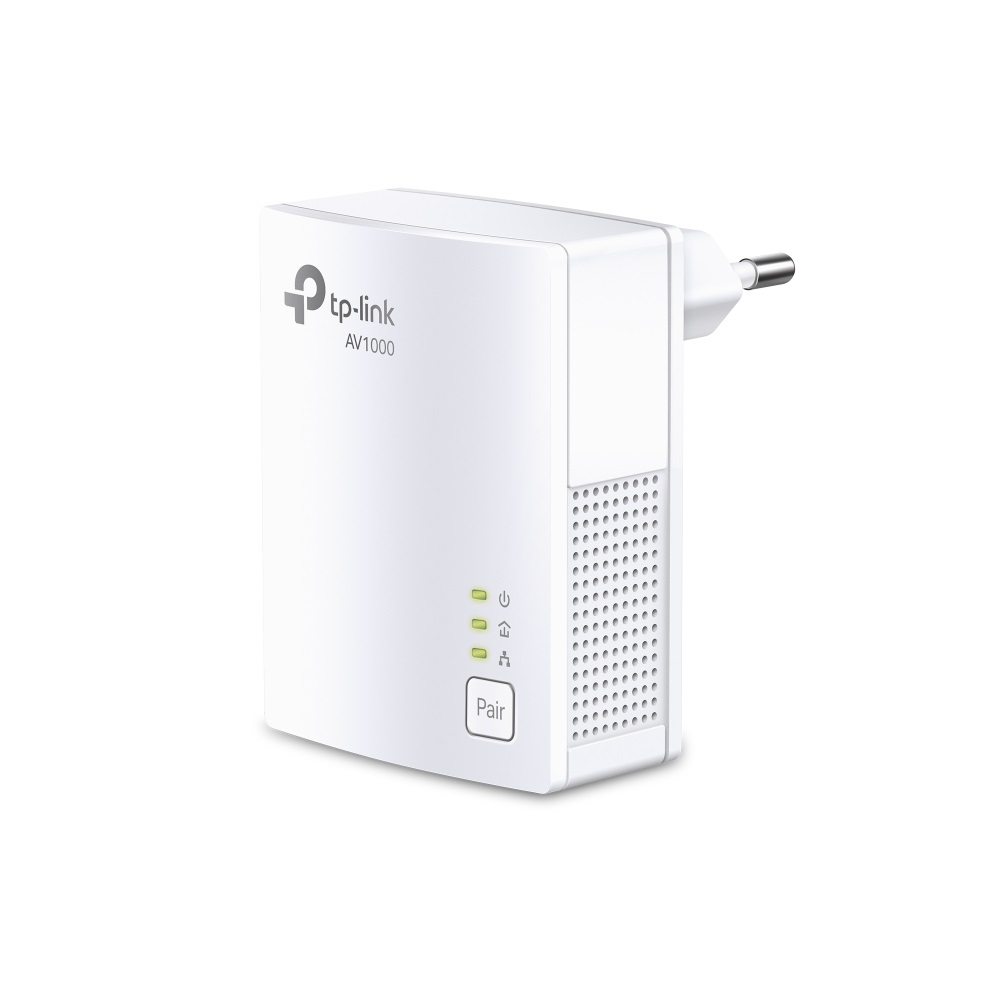 TP-Link TL-PA717 KIT Powerline Gigabit - Fino a 1000 Mbps, HomePlug AV2, Ethernet LAN, Streaming Video HD/3D/4K, Giochi Online, 2 pz, Bianco