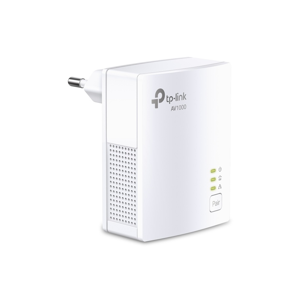 TP-Link TL-PA717 KIT Powerline Gigabit - Fino a 1000 Mbps, HomePlug AV2, Ethernet LAN, Streaming Video HD/3D/4K, Giochi Online, 2 pz, Bianco