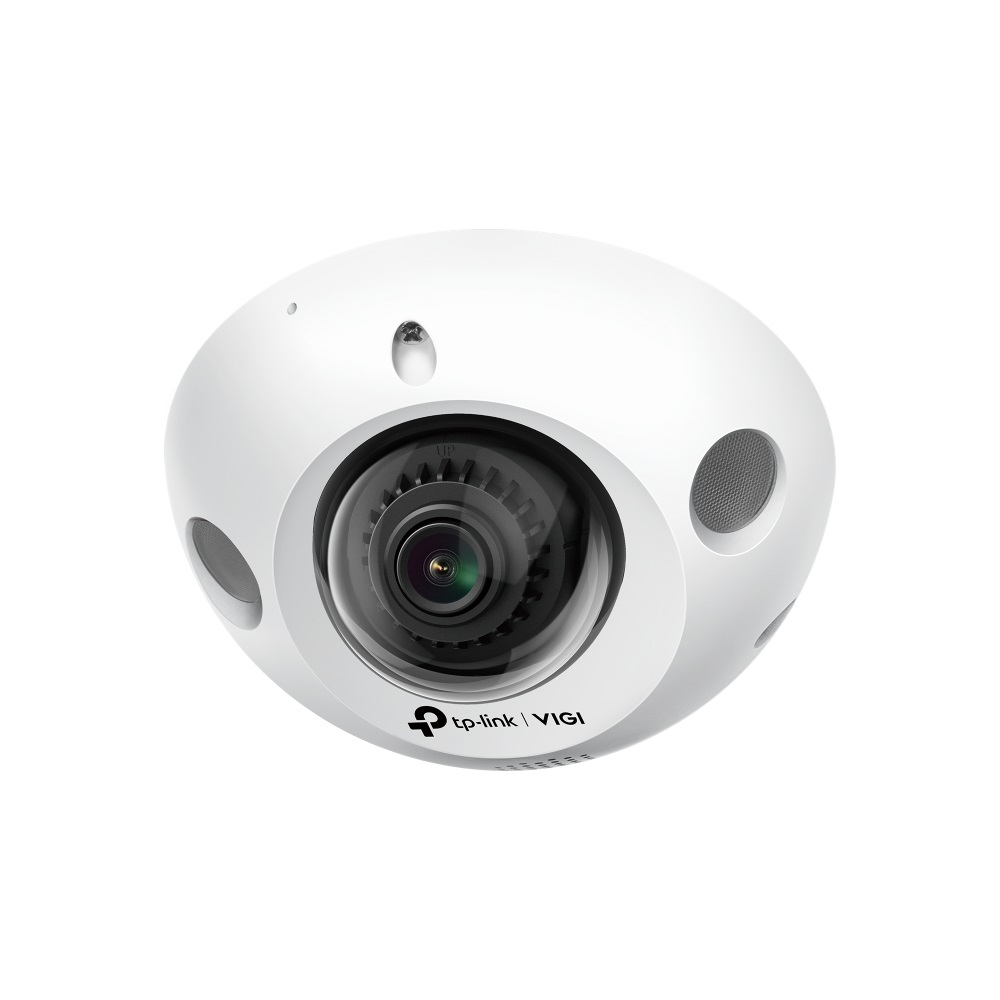 TP-Link VIGI C230I MINI (2.8MM) Telecamera di Sicurezza IP 3MP Interno ed Esterno, Cablata, Soffitto, Bianco, Visione Notturna IK08