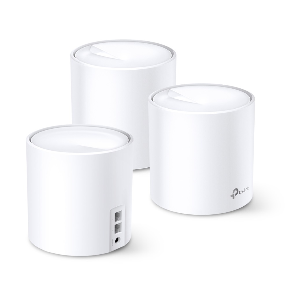 TP-Link Deco X60 - Sistema Wi-Fi Mesh Dual-band (2.4 GHz/5 GHz) Wi-Fi 6 (802.11ax) Bianco - AX3000 (2 o 3 unità)