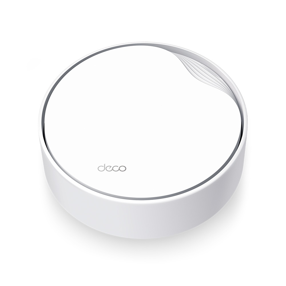 TP-Link DECO X50-POE(1-PACK) Sistema Wi-Fi Mesh Dual-Band AX3000 Mbps Wi-Fi 6 (802.11ax) con PoE, Porta Ethernet da 2,5 Gbps, Interno, Fino a 230 m²