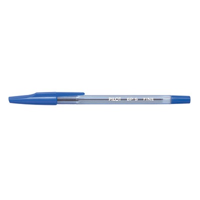 Pilot BP-S-F - Penna a sfera ricaricabile blu 0,7 mm con puntale in metallo, confezione da 12 pezzi