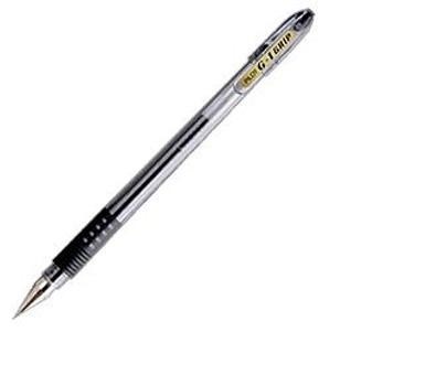 PILOT G-1 Penna a Sfera Gel 0,7mm Nero - Confezione da 12 Pezzi, Ricaricabile, Inchiostro Resistente all'Acqua
