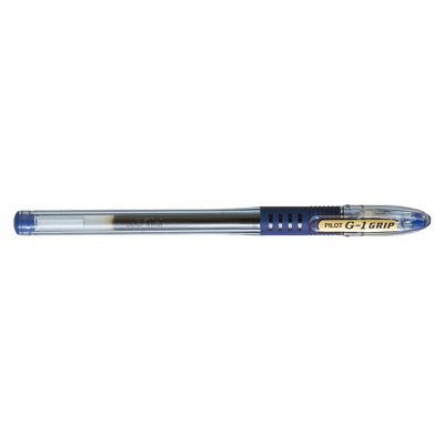 Pilot G-1 Grip Penna Gel 0,7 mm Blu - Impugnatura Ergonomica e Tratto Fluido