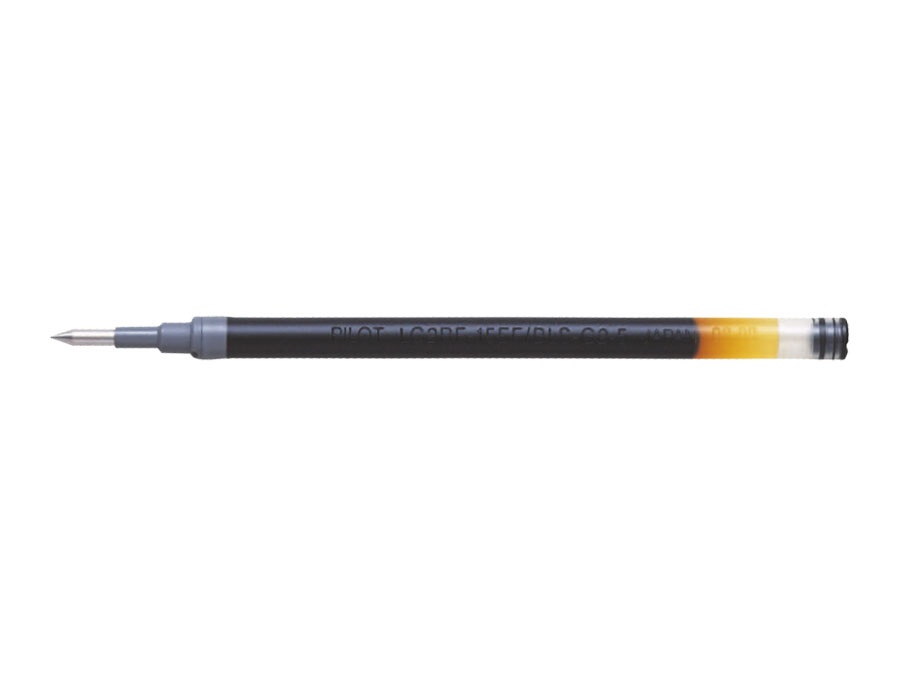 Pilot BLS-G2-7 Ricarica per Penna Gel, Colore Nero, Punta 0,7 mm, Set da 5 o 10 Pezzi