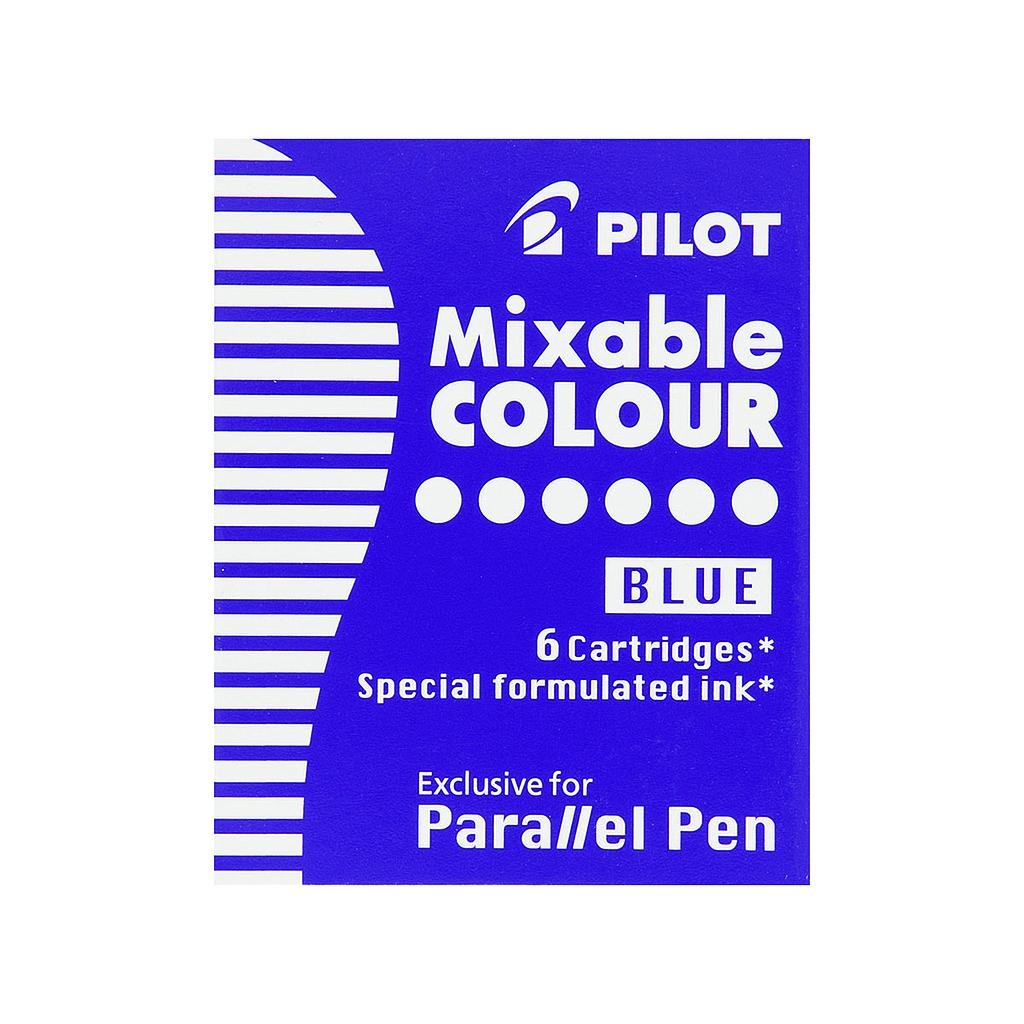 Pilot Cartucce di Ricambio Blu per Parallel Pen - Confezione da 6