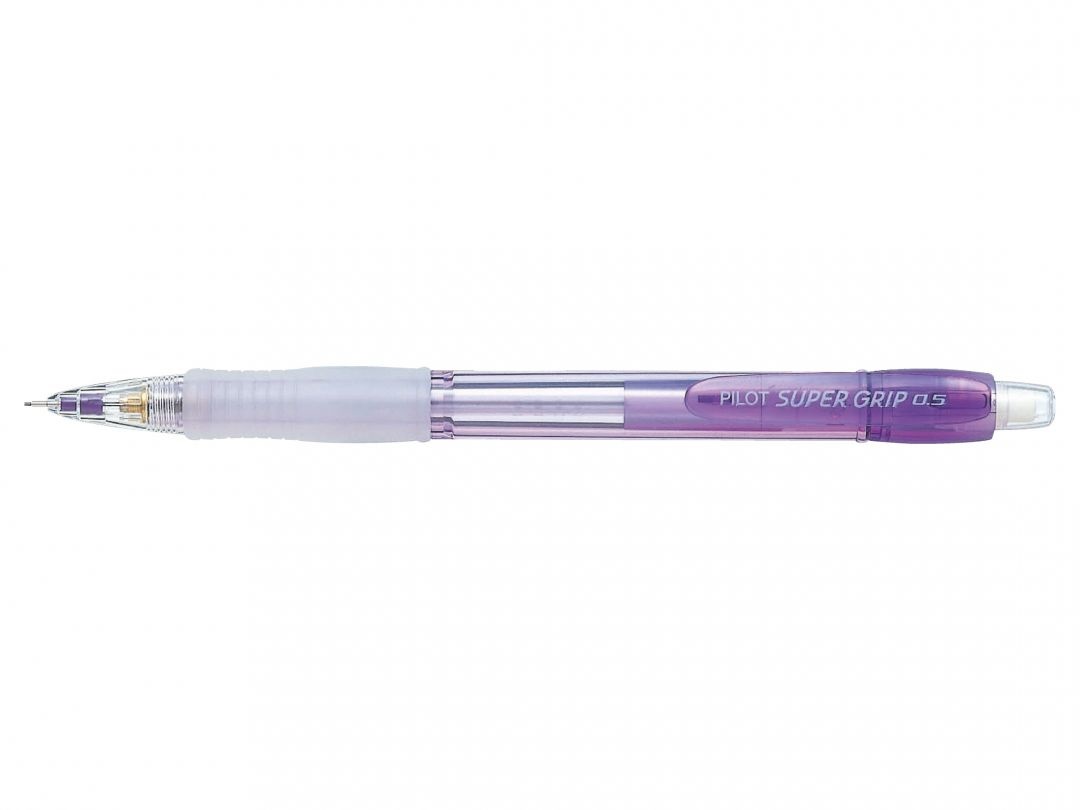 Pilot Portamine H185 Super Grip Neon Viola 0,5 mm - Ricaricabile e Scorrevole