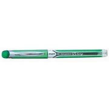 Pilot Hi-tecpoint V5 Grip - Penna Roller ad Inchiostro Liquido - Punta 0,5 mm - Verde