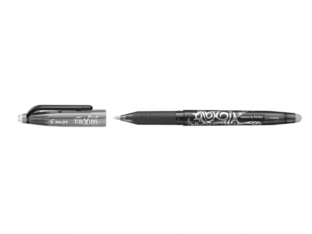 Pilot Penna a sfera cancellabile Frixion Ball 0,5 mm Nero - Ricaricabile e Scorrevole