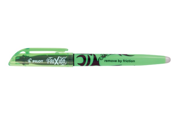 Pilot Frixion Light Evidenziatore Cancellabile Verde 3,3 mm - Inchiostro Termosensibile