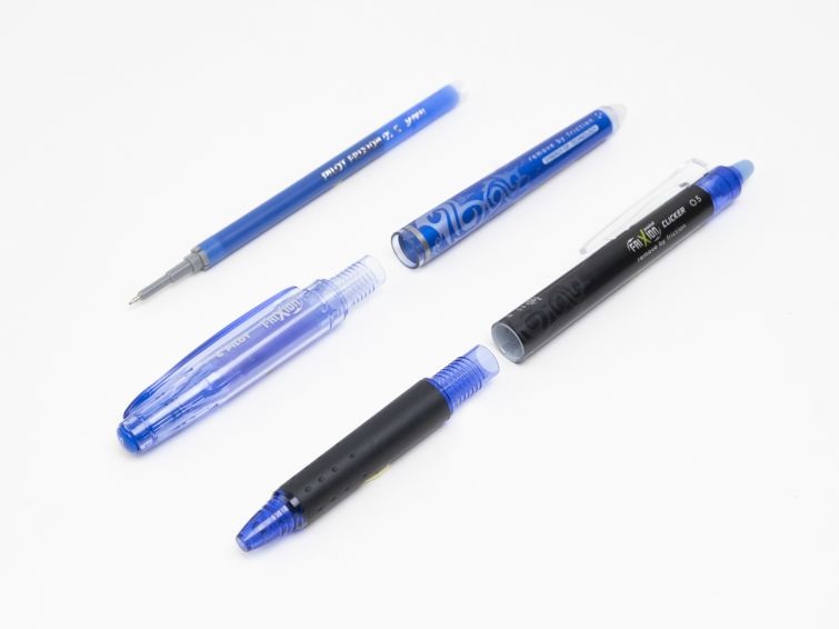 Pilot Frixion Point Refill 0.5 mm Blu - Set da 3 Ricariche Cancellabili