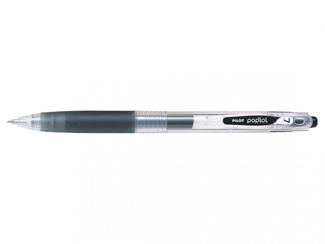 Pilot Penna Gel a Scatto Pop Lol 0,7 mm Nero - Clip Grande