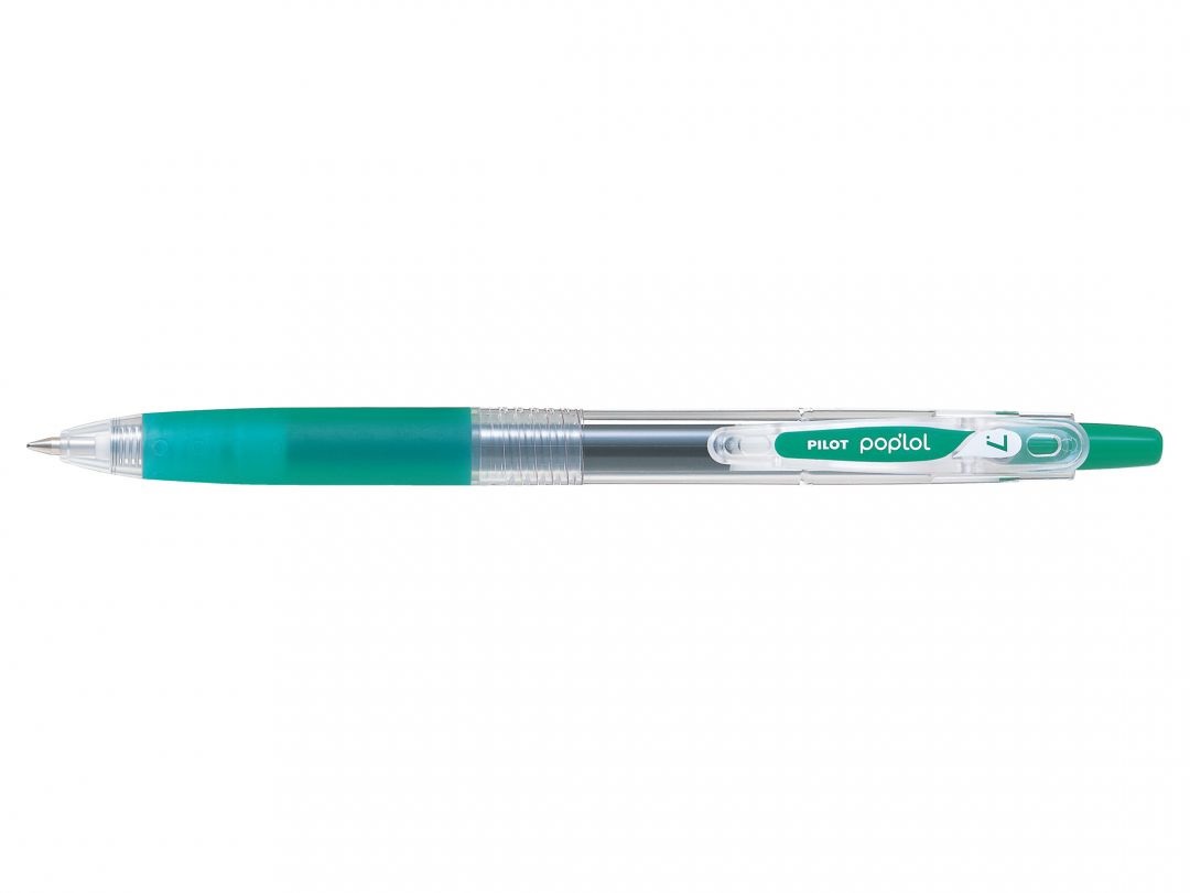 Pilot Penna Gel a Scatto Pop Lol Verde 0,7 mm con Clip Grande