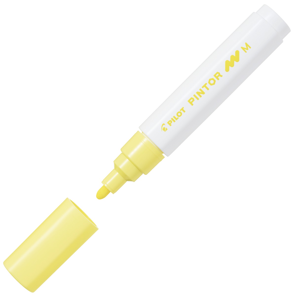 Pilot Pintor Marcatore Multisuperficie a Base d'Acqua con Punta in Fibra 4,5 mm Giallo Pastello