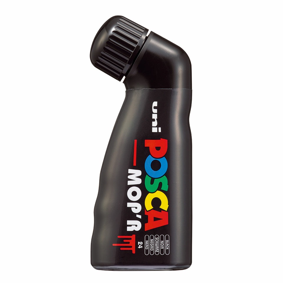POSCA PCM-22 Marcatore Nero - Punta Tonda 3-19 mm, Ergonomico, Inchiostro A Base D'Acqua