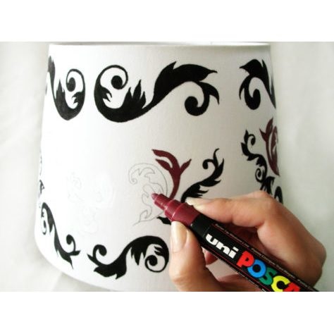 Uni Posca Marcatore a Tempera Blu - Punta Tonda 1,8-2,5 mm - Inchiostro Pigmentato a Base d'Acqua, Atossico e Resistente