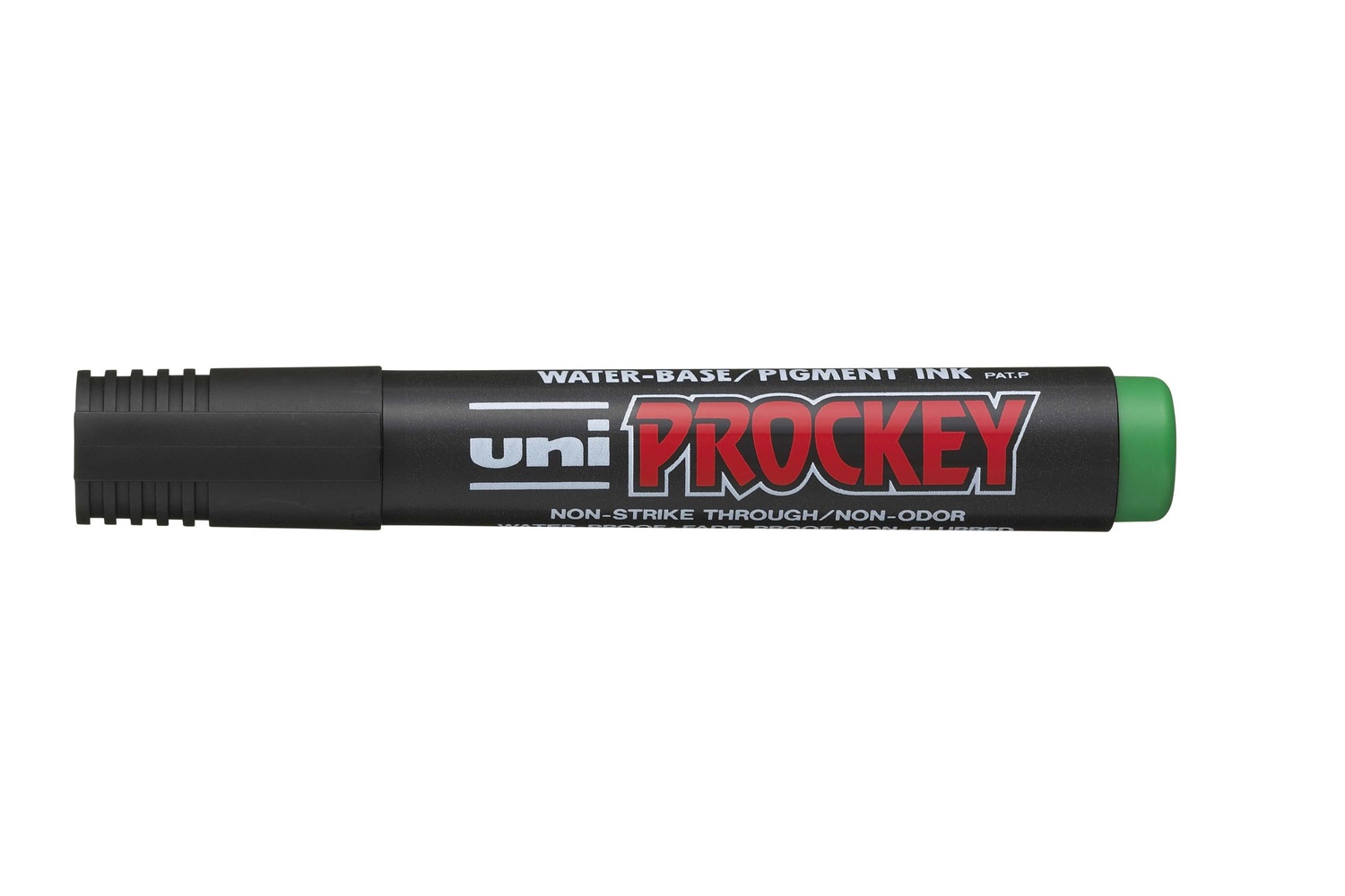 Uni-Ball Prockey Marcatore Verde Punta Tonda 1,8 mm - Inchiostro Pigmentato Resistente all'Acqua e alla Luce