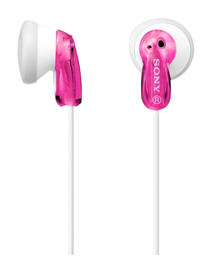 Sony MDR-E9LP Cuffie In-Ear Rosa con Driver da 1,35 cm e Magneti al Neodimio