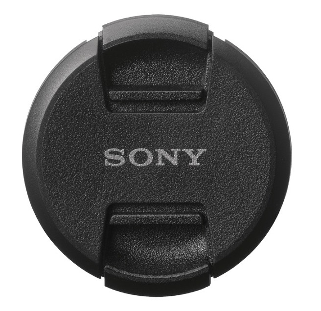 Sony ALC-F49S Copriobiettivo 49mm - Tappo per Obiettivo Nero con Design a Scatto e Protezione da Polvere e Graffi