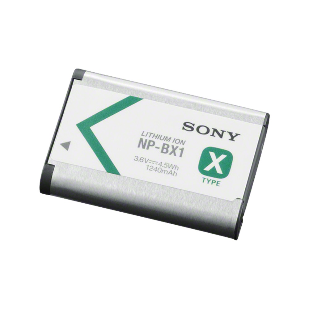 Sony NP-BX1 Batteria Ricaricabile InfoLithium Serie X - 3.6 V, 1240 mAh, Compatibile con Fotocamere Cyber-Shot DSCRX100, DSCHX300, DSCWX300, ZV1, RX1, HX60